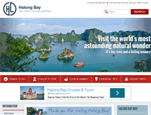 Tablet Screenshot of halongbay.info